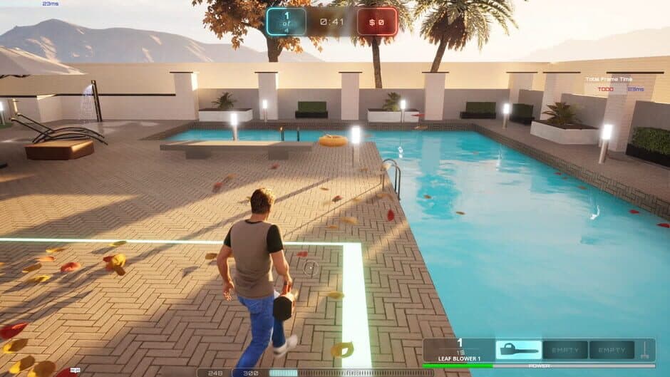 Скриншот 2 из Leaf Blower Sim