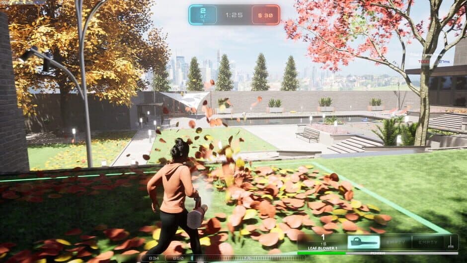 Скриншот 5 из Leaf Blower Sim