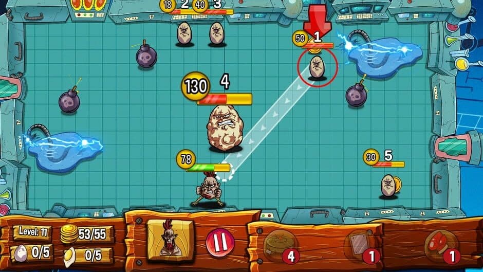 Скриншот 10 из Chicken vs. Eggs