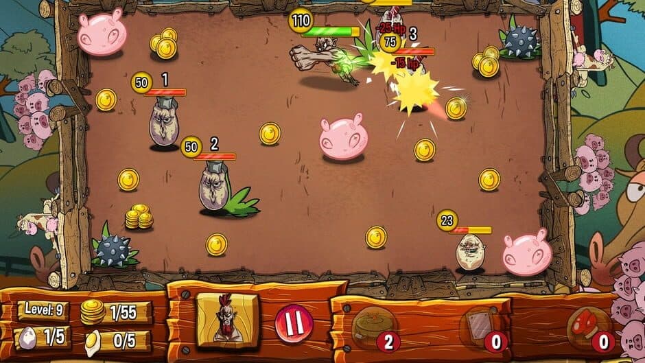 Скриншот 2 из Chicken vs. Eggs