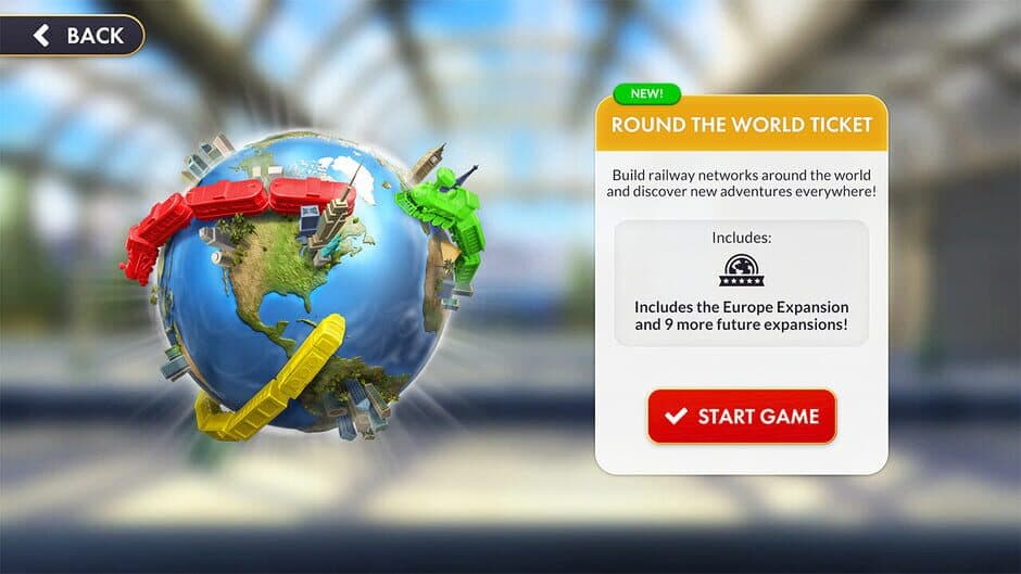 Скриншот 1 из Ticket to Ride: Round the World Ticket
