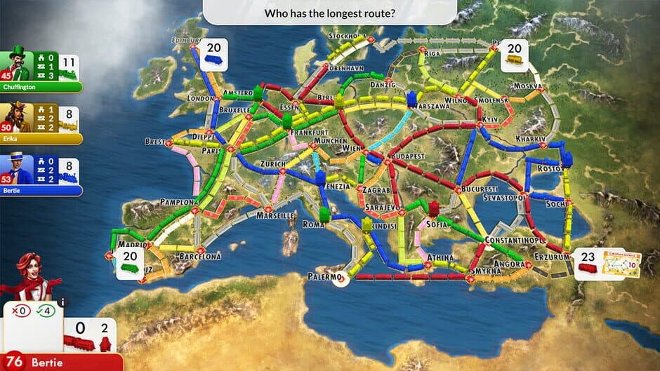 Скриншот 5 из Ticket to Ride: Round the World Ticket