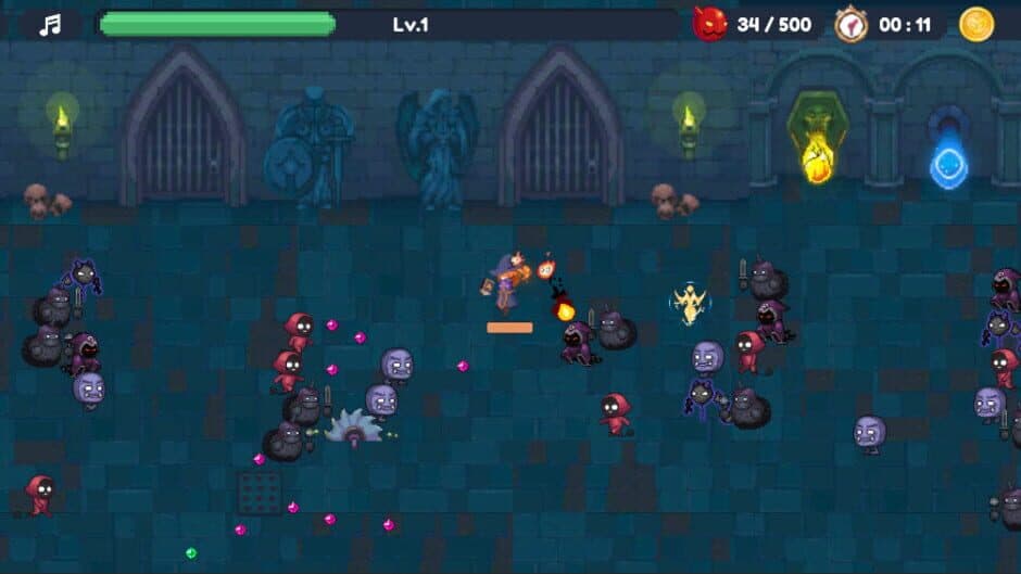 Скриншот 1 из Scroll Survival