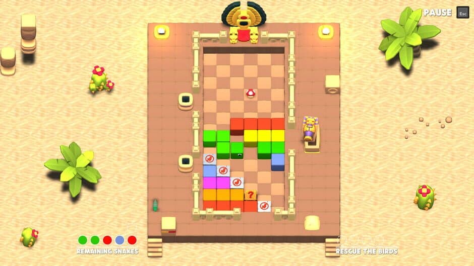 Скриншот 1 из Snaketris: Rescue 'em all