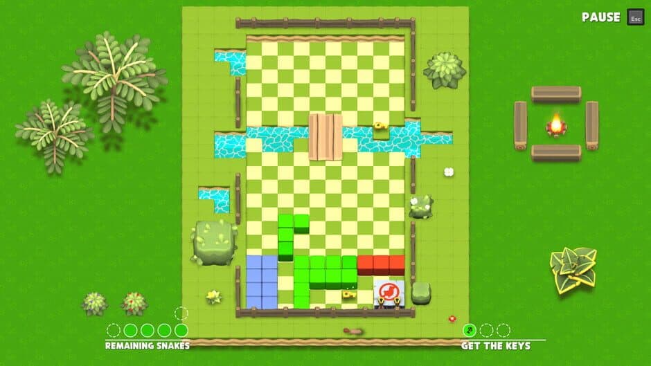 Скриншот 2 из Snaketris: Rescue 'em all
