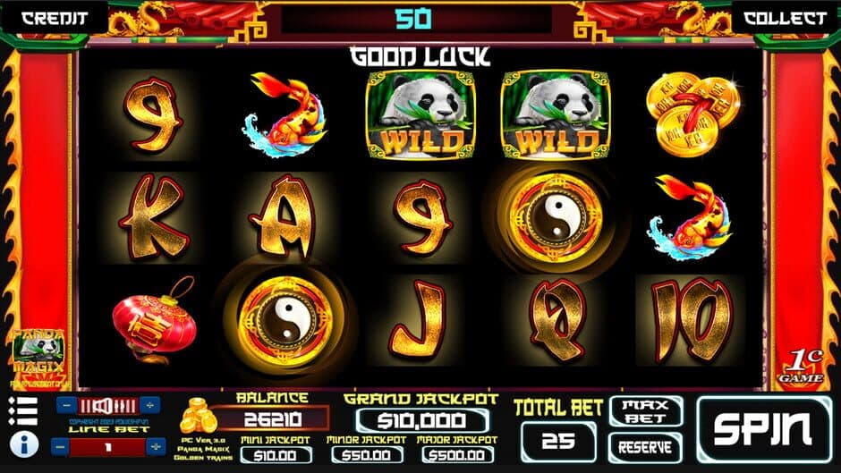 Скриншот 2 из Panda Magix: Golden Trains Edition - Slots