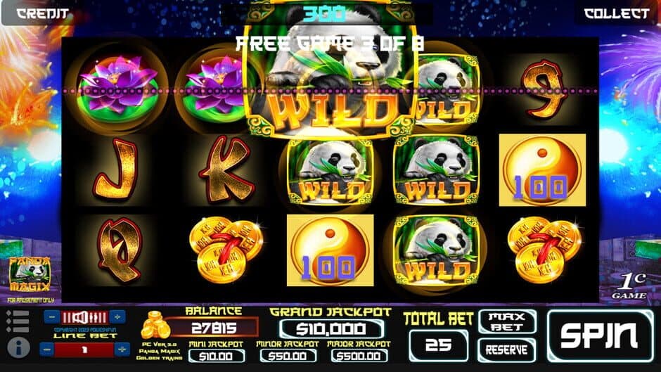 Скриншот 3 из Panda Magix: Golden Trains Edition - Slots