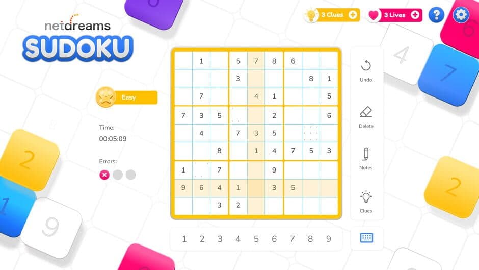 Скриншот 2 из Netdreams Sudoku
