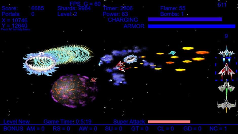 Скриншот 5 из Asteroid King