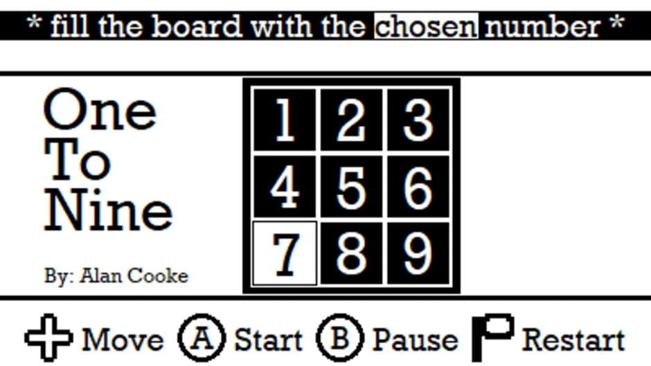 Скриншот 1 из One to Nine