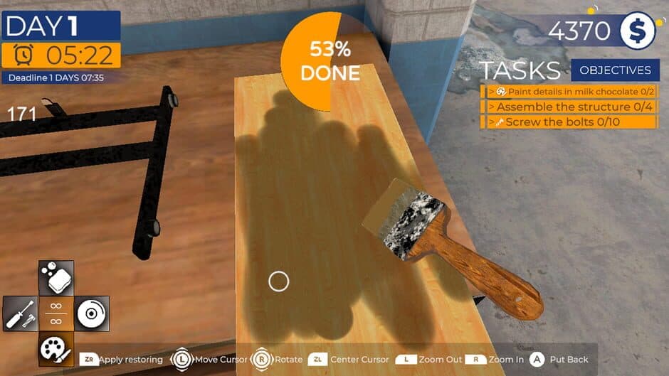 Скриншот 6 из Furniture Flipper Simulator 2023: Revive, Restoration & Creative Crafting