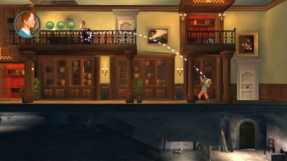 Скриншот 1 из The Adventures of Tintin: The Game