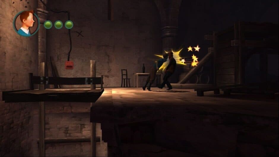 Скриншот 2 из The Adventures of Tintin: The Game