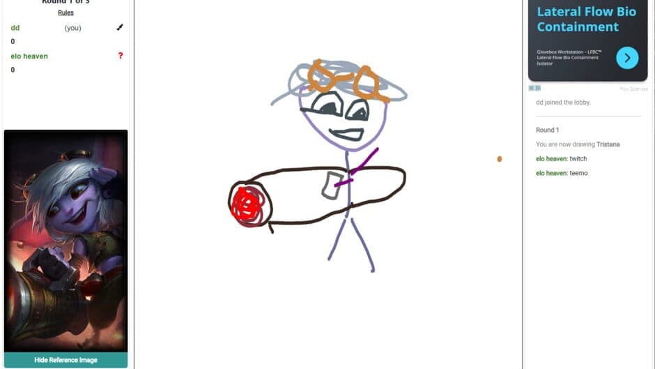 Скриншот 1 из LoL Sketch
