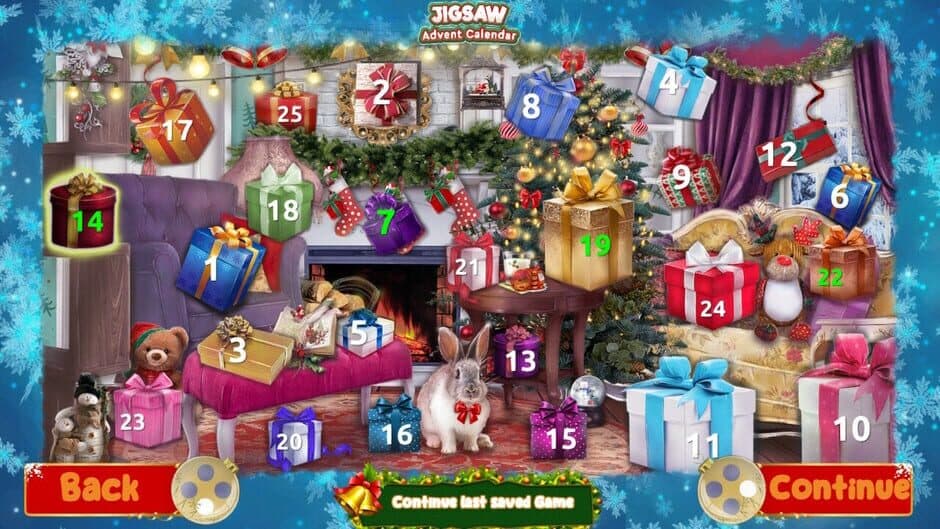Скриншот 4 из Jigsaw Advent Calendar