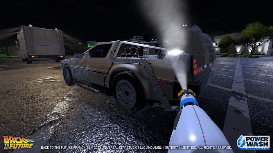 Скриншот 2 из PowerWash Simulator: Back to the Future Special Pack