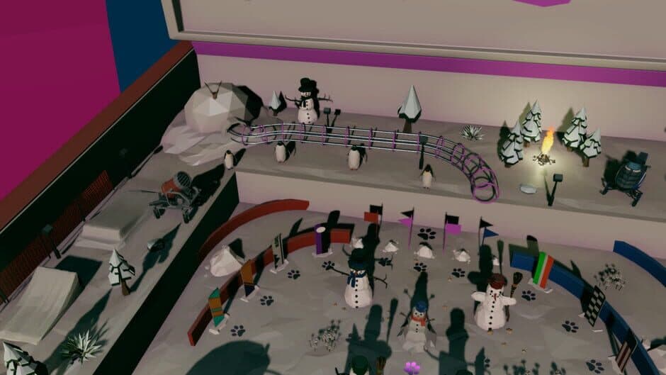 Скриншот 2 из Roxy Raccoon's Pinball Panic: Winter Whimsy