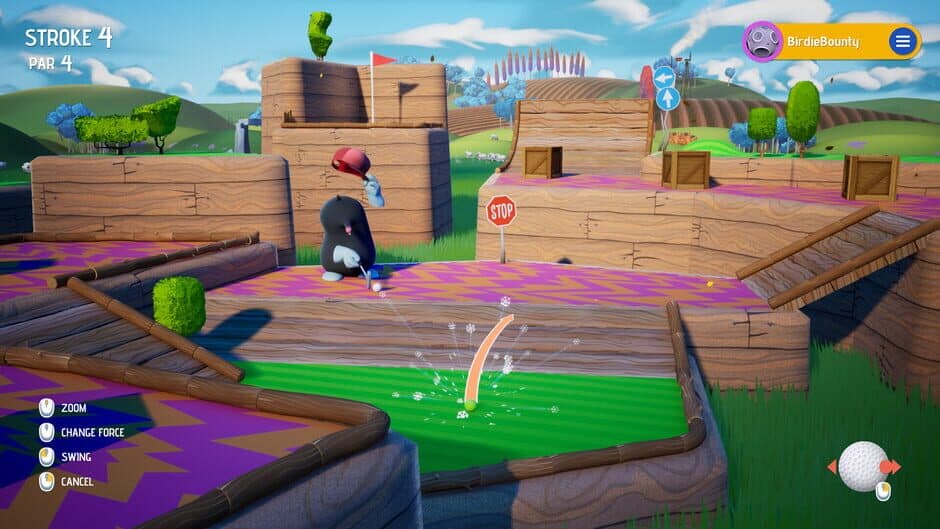 Скриншот 1 из Minigolf Galaxy: Green Valley
