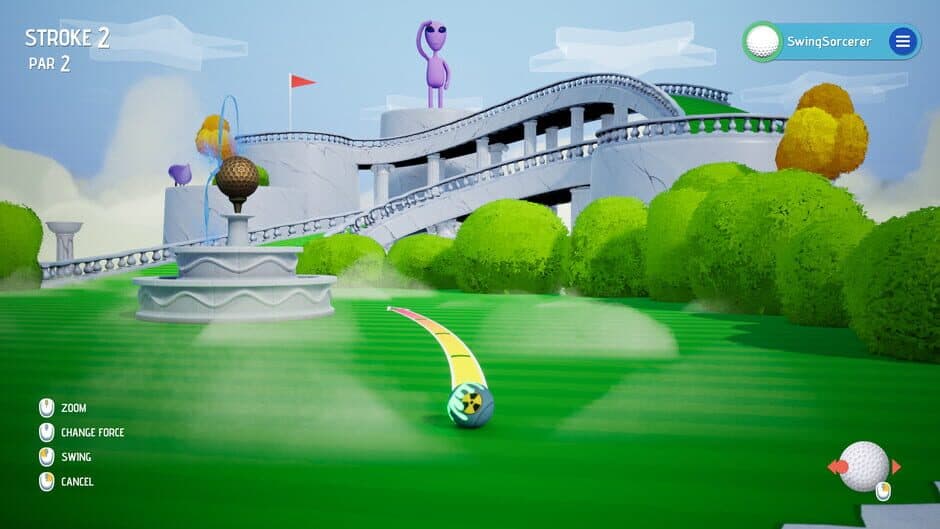 Скриншот 2 из Minigolf Galaxy: Green Valley