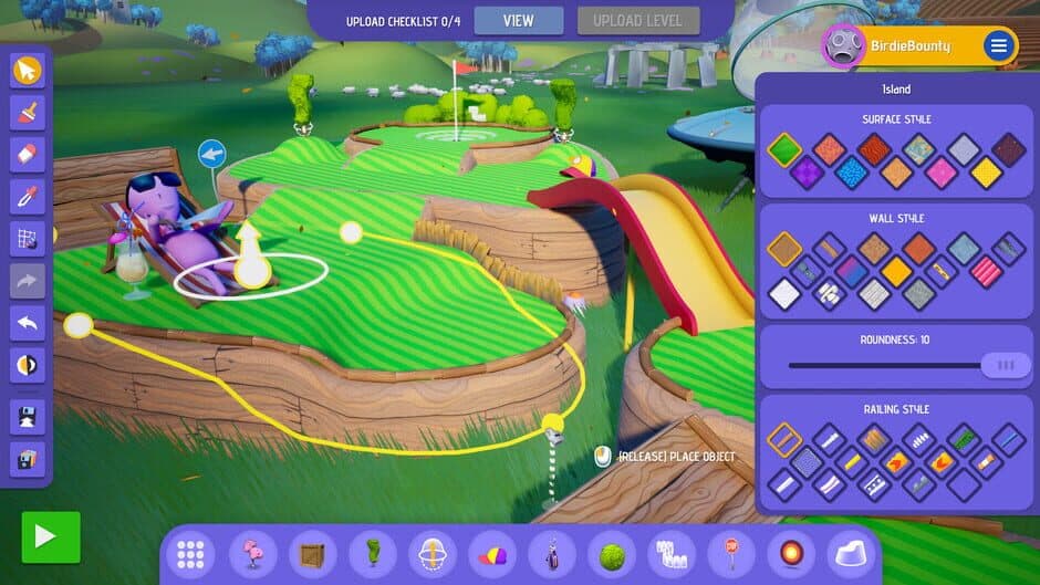 Скриншот 4 из Minigolf Galaxy: Green Valley