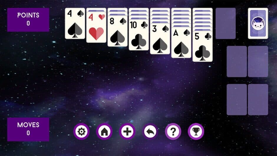 Скриншот 1 из Spacefarer Solitaire