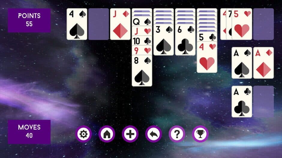 Скриншот 6 из Spacefarer Solitaire