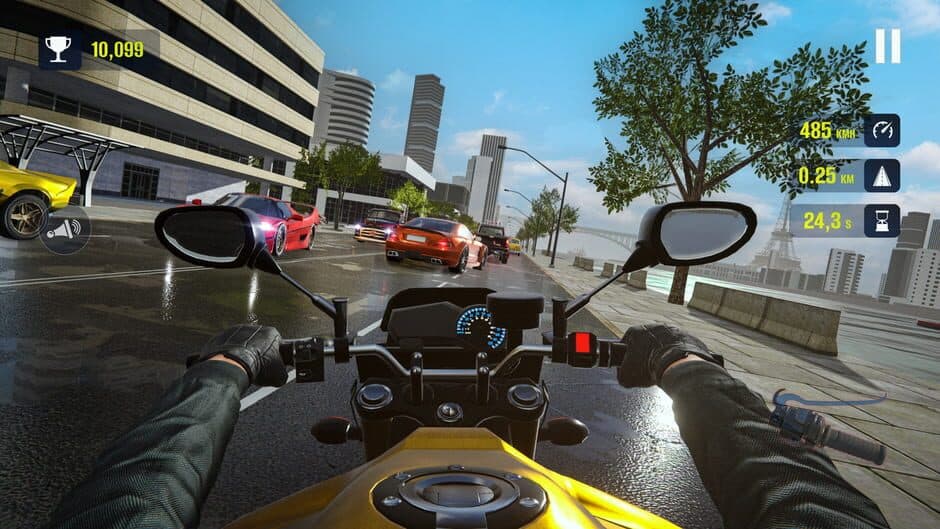 Скриншот 1 из Highway Moto Racing Rush 2023 Simulator