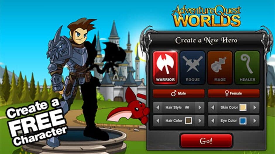 Скриншот 1 из AdventureQuest Worlds
