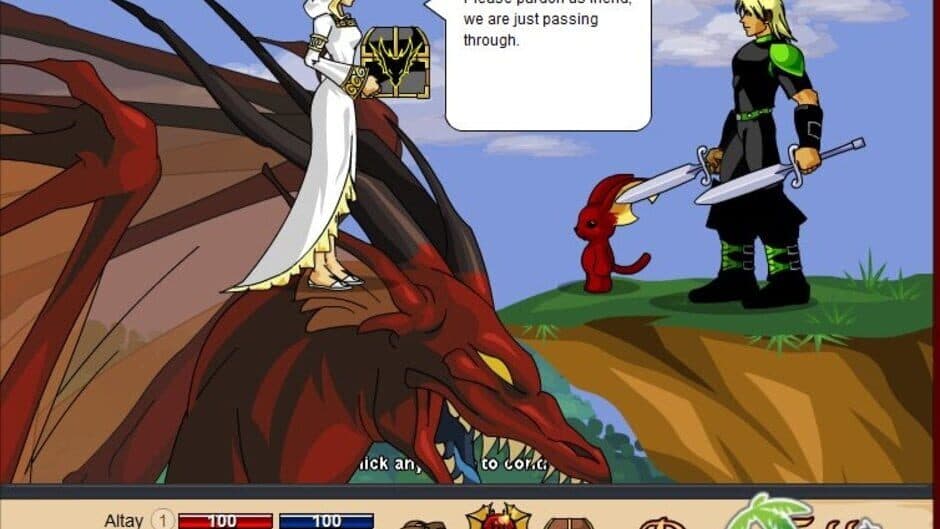 Скриншот 1 из DragonFable