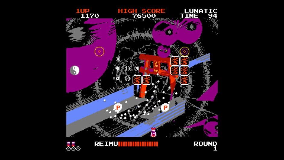 Скриншот 1 из Touhou 1: The Highly Responsive to Prayers NES Demake