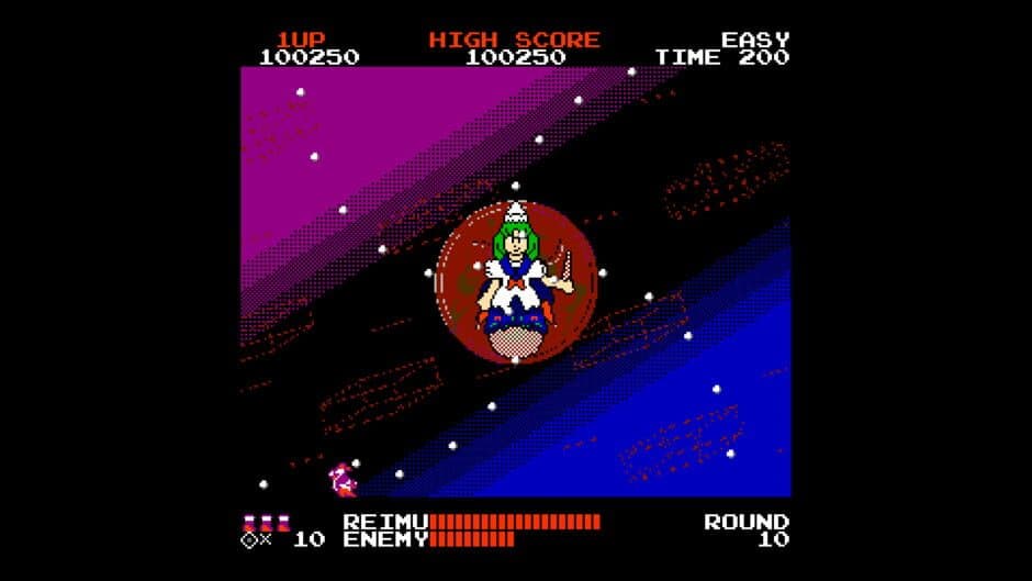 Скриншот 2 из Touhou 1: The Highly Responsive to Prayers NES Demake