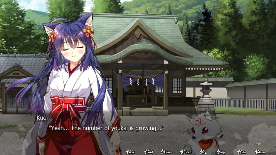 Скриншот 8 из Kagura Genesis: Kuon's Story