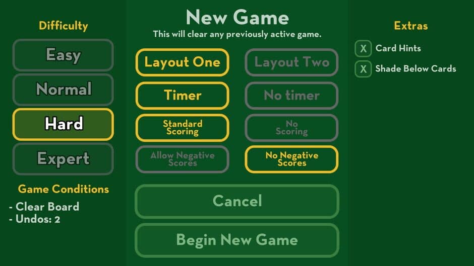Скриншот 2 из Big Klondike: Tri Peaks Solitaire