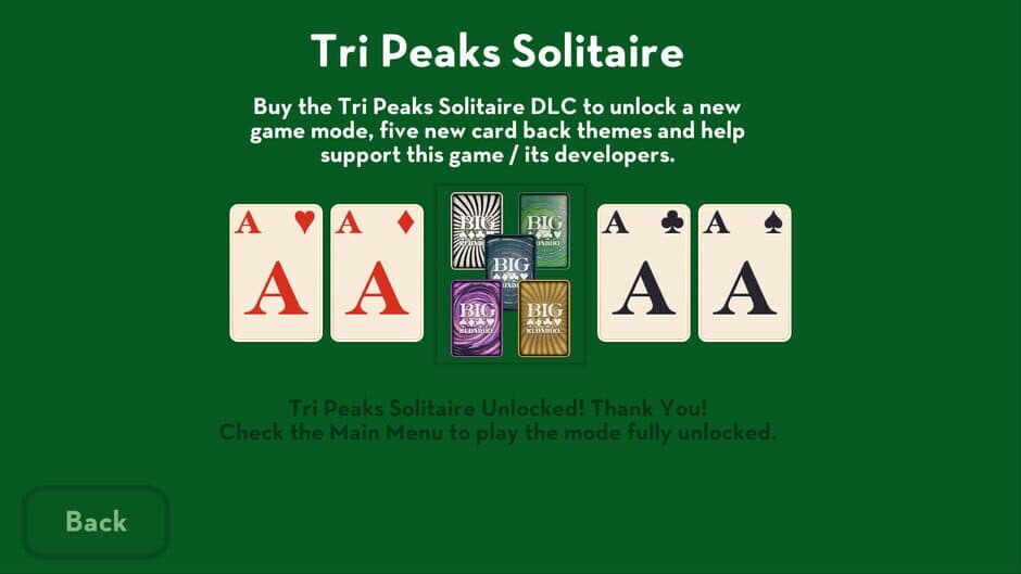Скриншот 4 из Big Klondike: Tri Peaks Solitaire