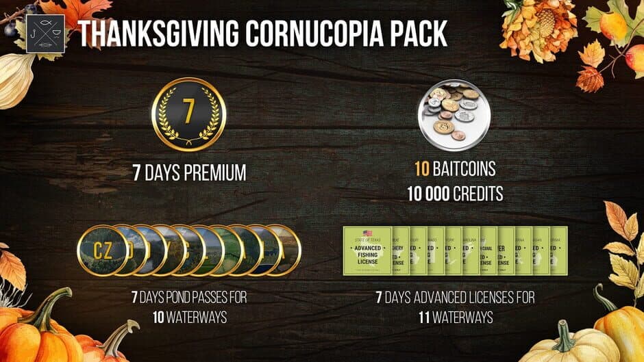 Скриншот 3 из Fishing Planet: Thanksgiving Cornucopia Pack