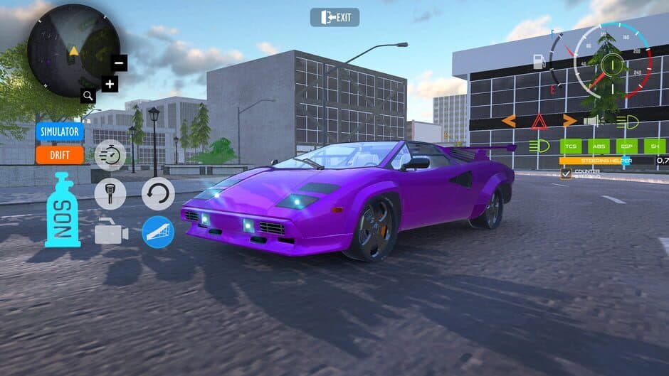 Скриншот 4 из Classic Car Simulator Car Driving