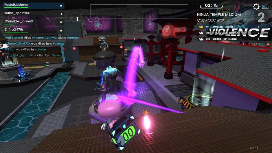 Скриншот 1 из Atomic Titans: Light Violence