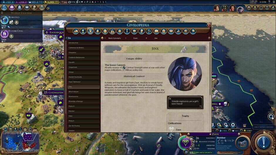 Скриншот 3 из Sid Meier's Civilization VI: Jinx Pack