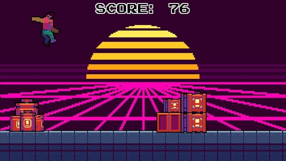 Скриншот 2 из Synthwave Runner