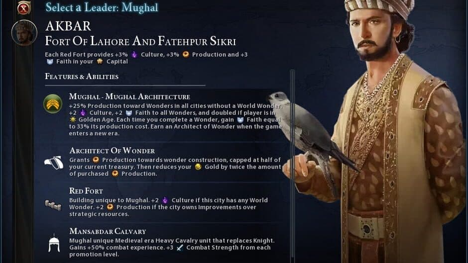 Скриншот 2 из Sid Meier's Civilization VI: Akbar Pack
