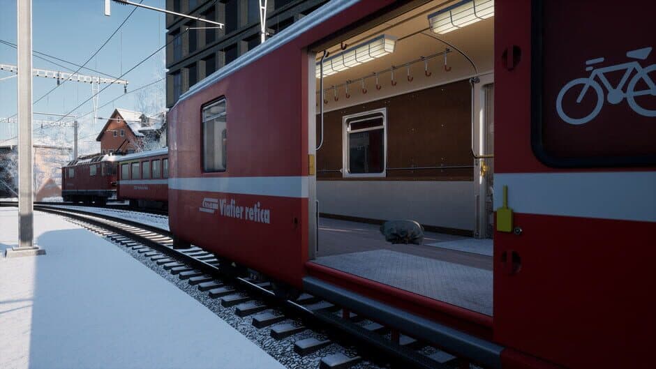 Скриншот 9 из Train Sim World 4: RhB Arosa Aggregates Pack