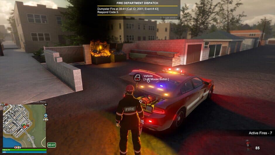 Скриншот 2 из Flashing Lights: Thunder Sport Sedan Pack (Police, Fire, EMS)
