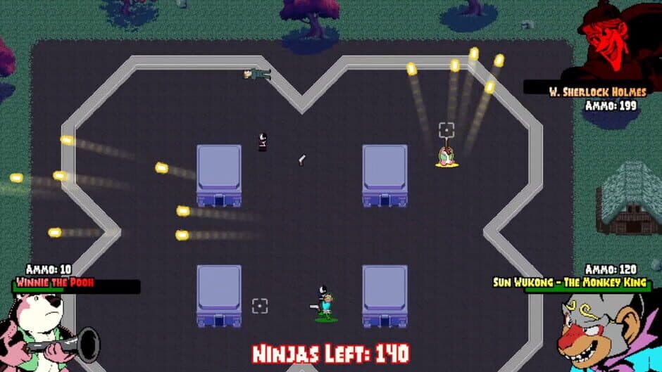 Скриншот 4 из Inverse Ninjas vs. The Public Domain