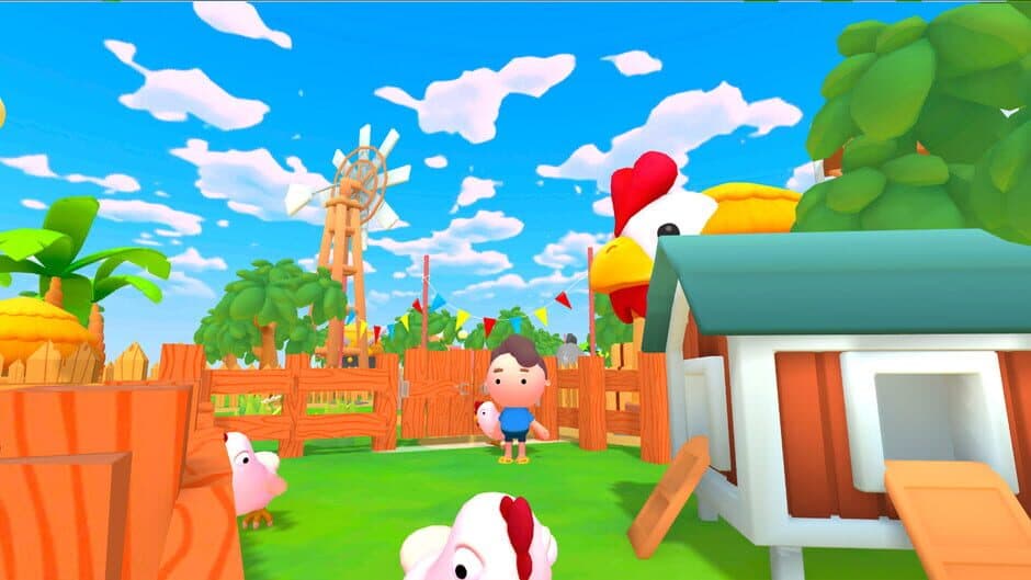 Скриншот 4 из Bubble Chicken Farm