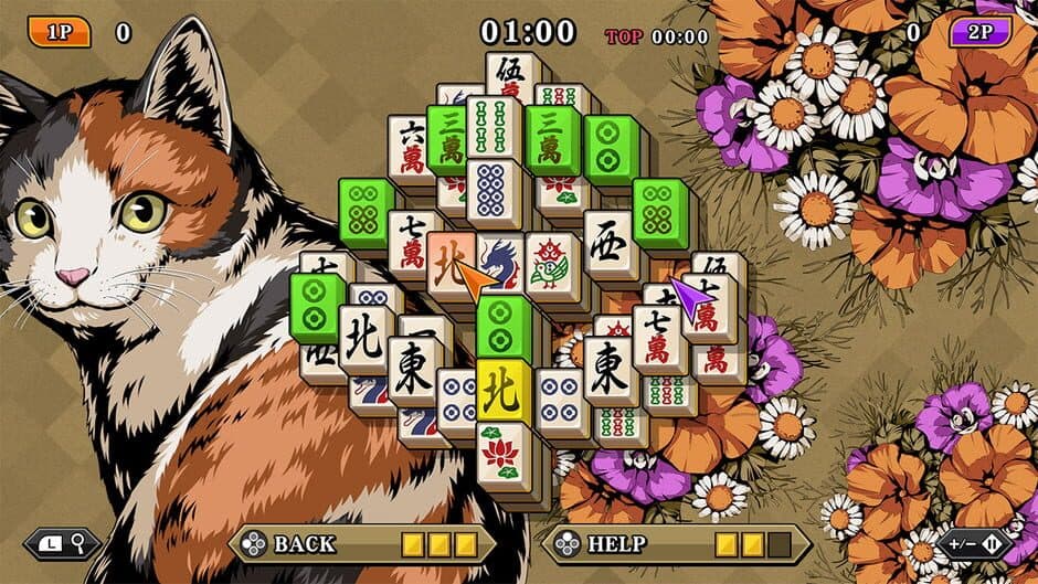 Скриншот 2 из Sunsoft Mahjong Solitaire: Shanghai Legend