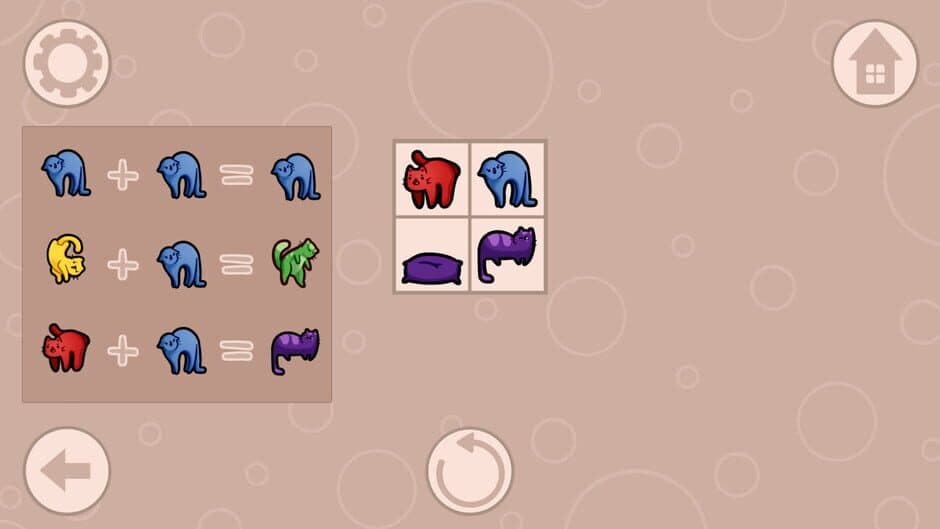 Скриншот 2 из Cat Palette: Merging Colorful Kittens