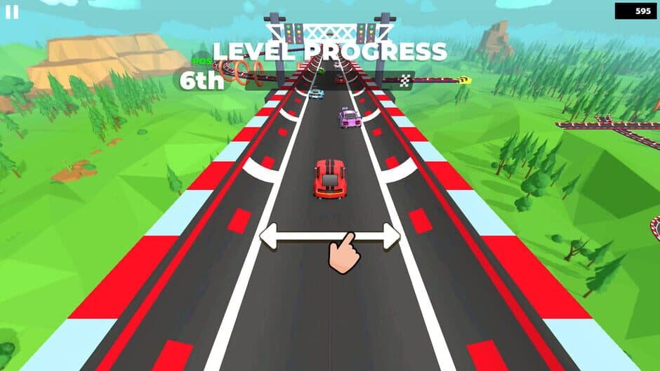 Скриншот 3 из Skyline Sprint: Turbo Tracks