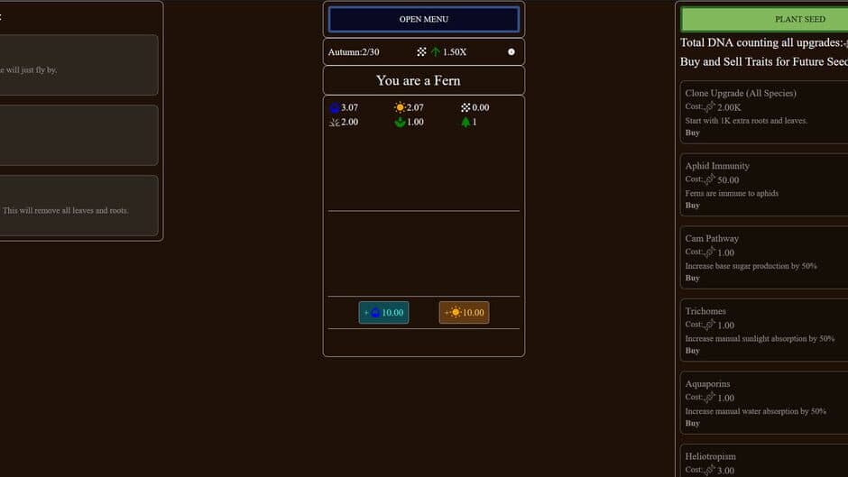 Скриншот 2 из Idle Plant Game