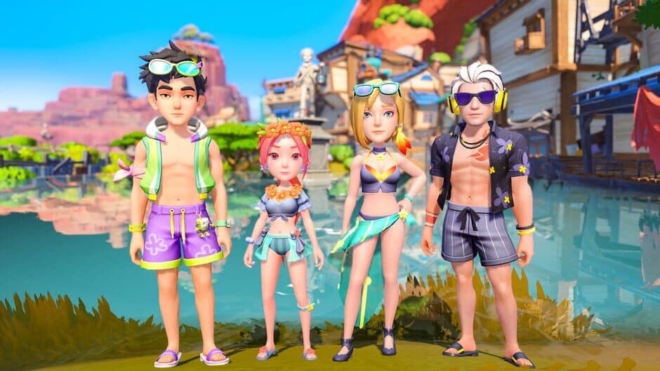 Скриншот 1 из My Time at Sandrock: Summer Heat Collection 1