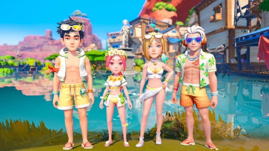 Скриншот 2 из My Time at Sandrock: Summer Heat Collection 1
